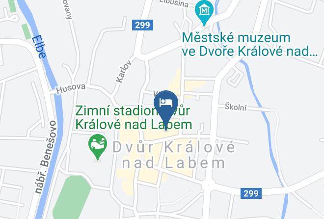 Trutnov - Penzion Hotelu Central Maps
