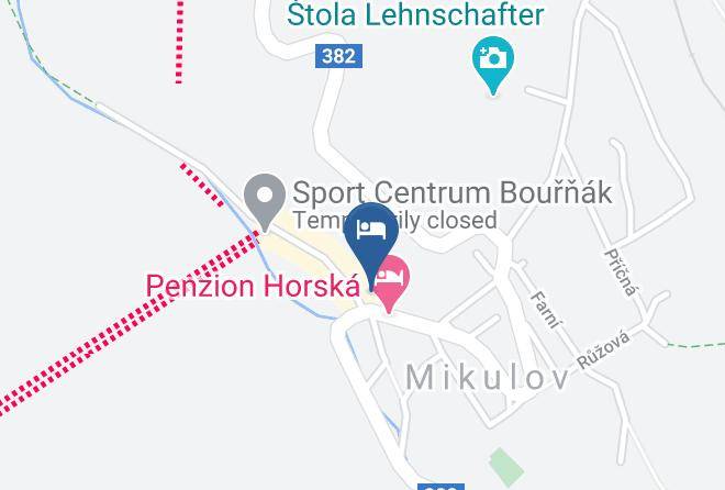 Teplitz - Penzion Hubert Maps