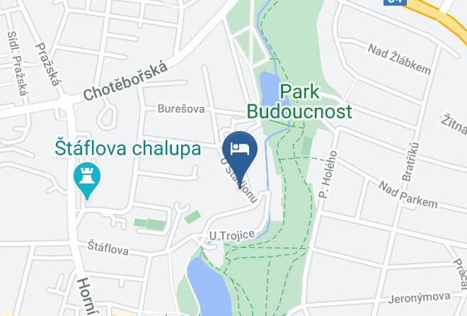 Havlickuv Brod - Penzion Hurikan Maps