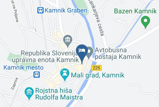Kamnik - Penzion In Okrepcevalnica Spenko Maps