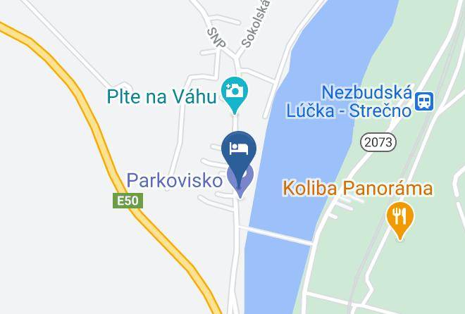 Strecno - Penzion Irenka Maps