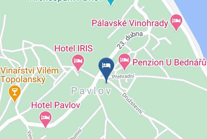 Breclav - Penzion Ivka Pavlov Maps