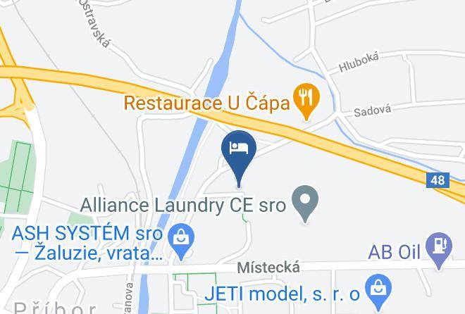 Novy Jicin - Penzion Jaal Maps