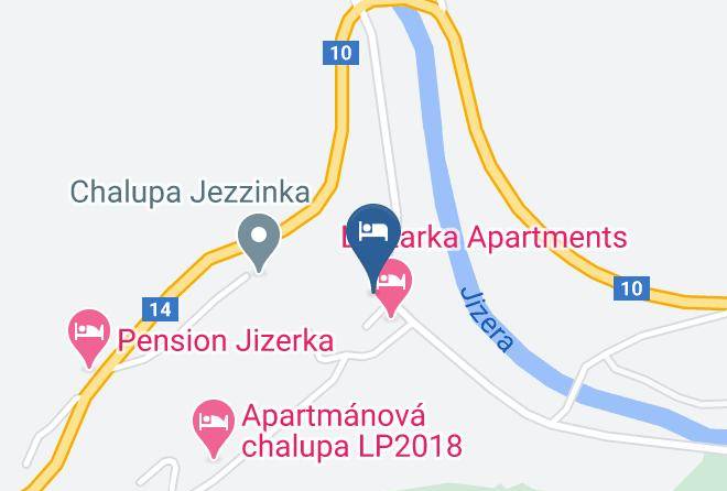 Jablonec Nad Nisou - Penzion Jahoda Maps