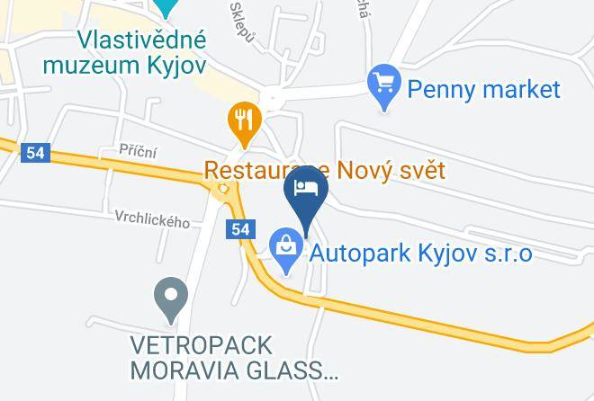 Hodonin - Penzion Jako Doma Maps