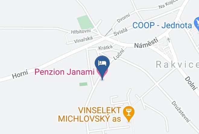 Breclav - Penzion Janami Maps