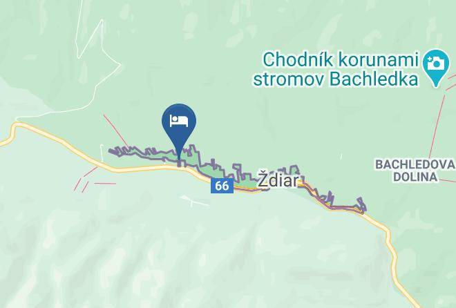 Poprad - Penzion Janosik Zdiar Maps