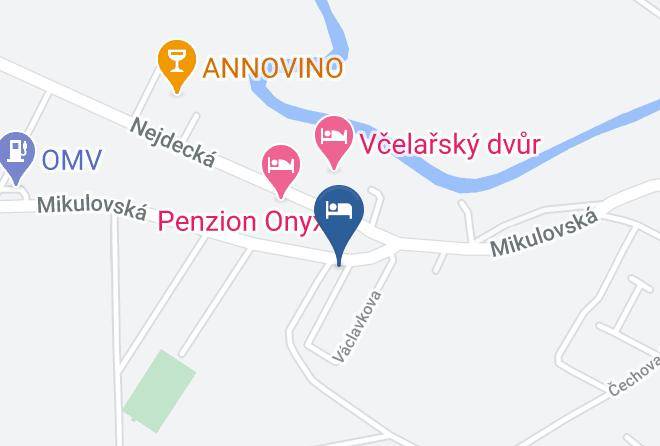 Breclav - Penzion Jarka Maps