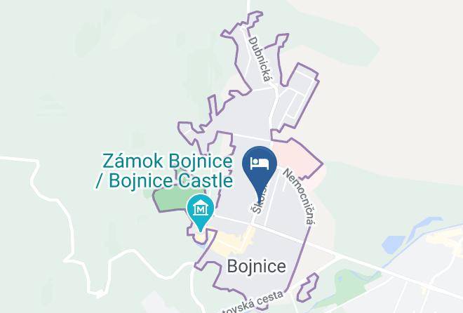 Prievidza - Penzion Jas Maps