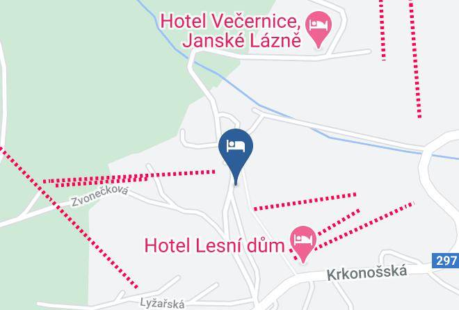 Trutnov - Penzion Jas Maps