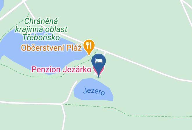 Jindrichuv Hradec - Penzion Jezarko Maps