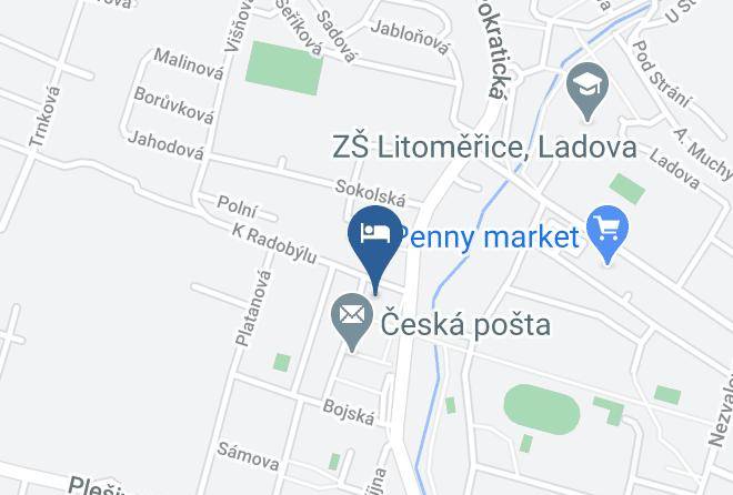 Litomerice - Penzion Jotis Maps