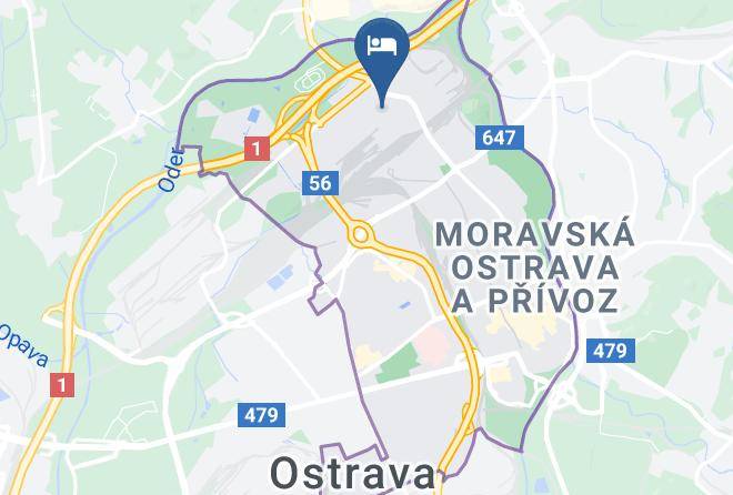 Ostrava - Penzion Jv Maps