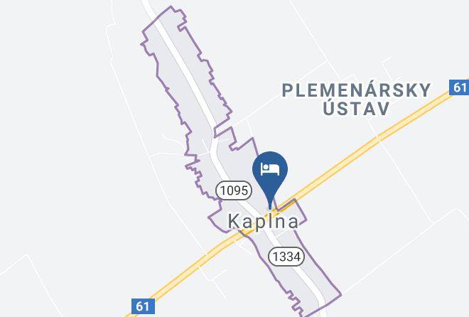 Senec - Penzion Kaplna Maps