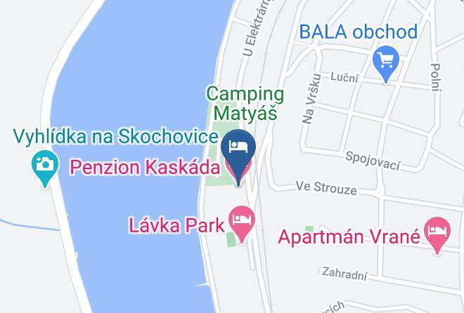 Prague West - Penzion Kaskada Maps