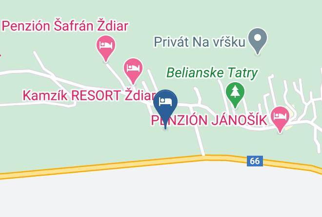 Poprad - Penzion Katarina Maps