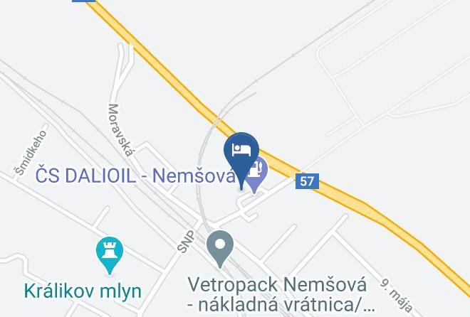 Trencin - Penzion Kingo Maps