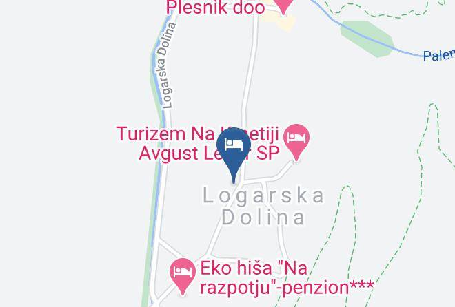Solcava - Penzion Kmecka Hisa Ojstrica Maps