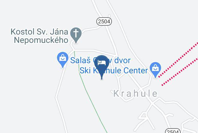 Ziar Nad Hronom - Penzion Kolnicka Krahule Maps