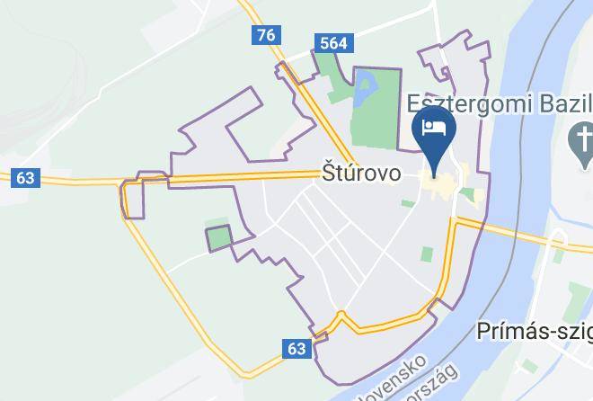 Nove Zamky - Penzion Korzo Korzo Panzio Maps