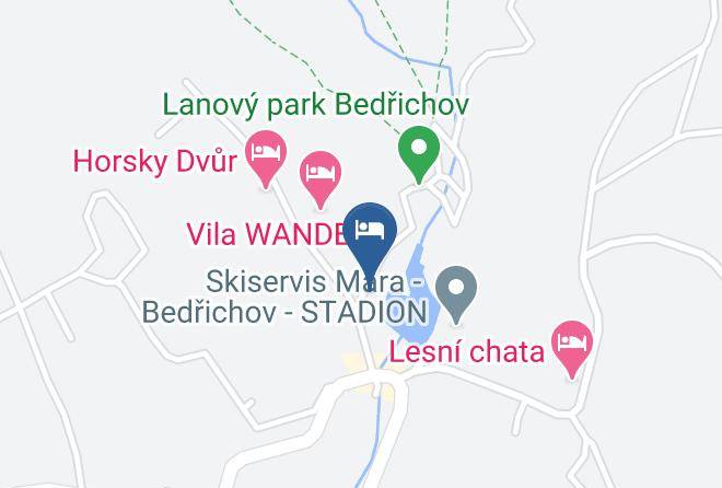 Jablonec Nad Nisou - Penzion Koucky Maps