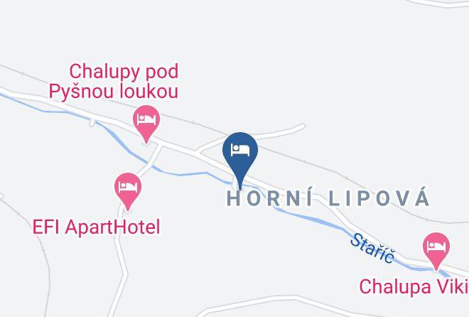 Jesenik - Penzion Kovarna Maps
