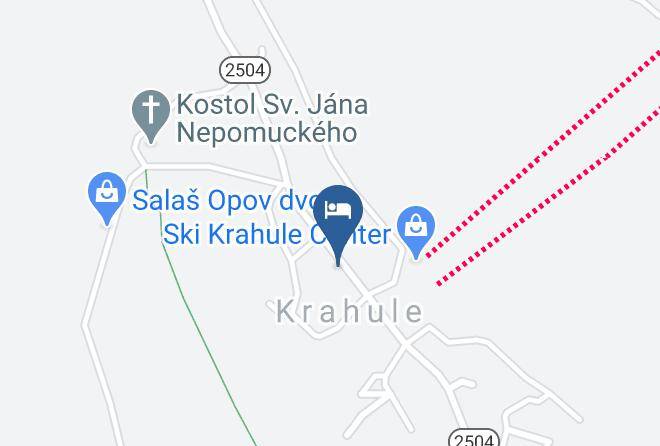 Ziar Nad Hronom - Penzion Krahule Maps