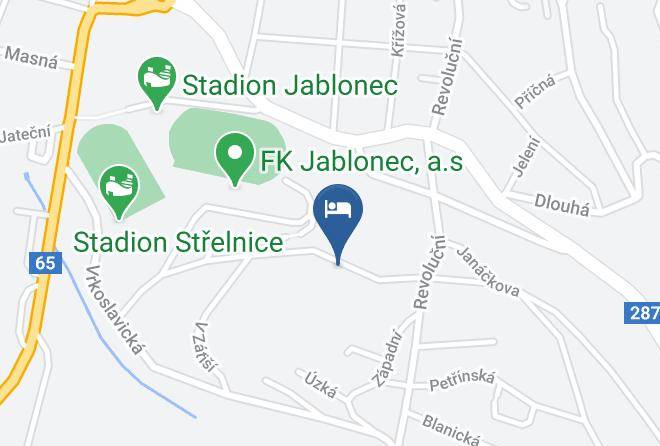Jablonec Nad Nisou - Penzion Kral Maps
