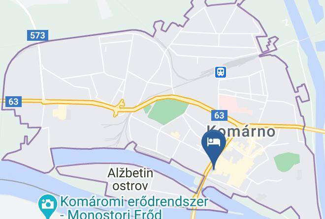 Komarno - Penzion Lehar Maps