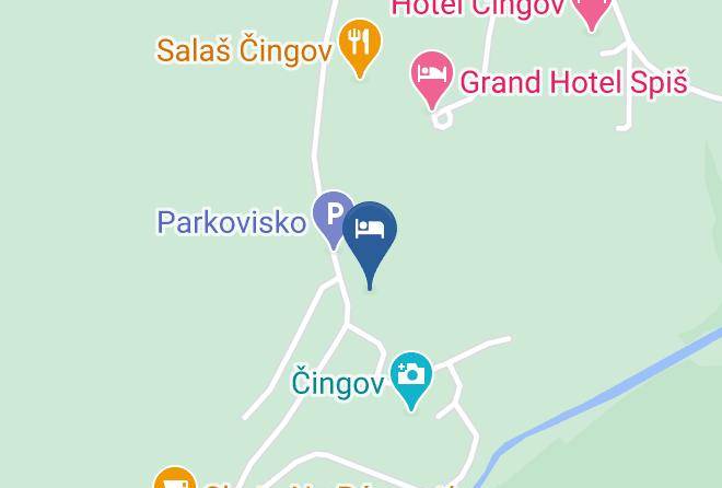 Spisska Nova Ves - Penzion Lesnica Maps