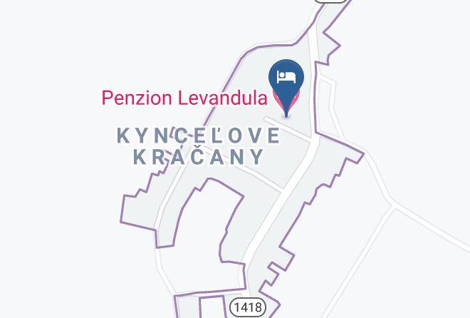 Dunajska Streda - Penzion Levandula Maps
