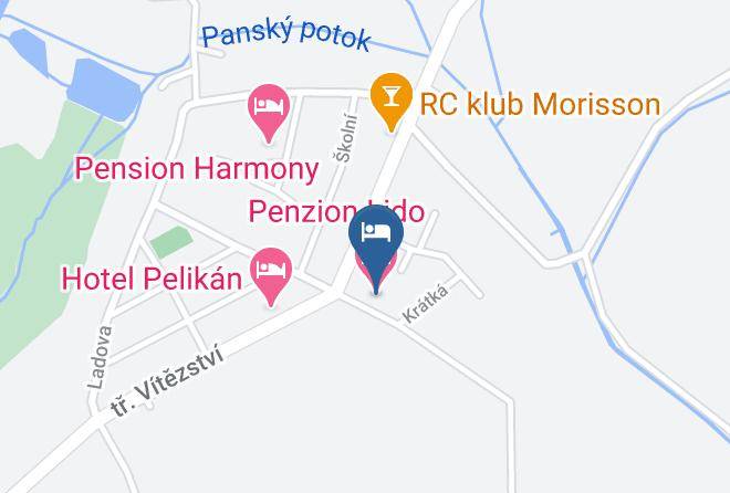 Cheb - Penzion Lido Maps