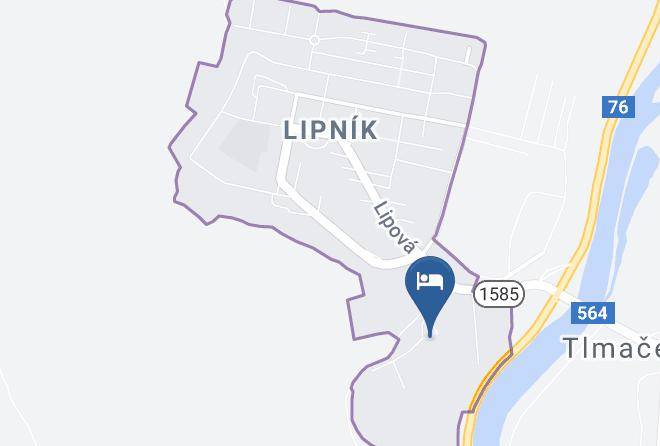 Levice - Penzion Lipa Maps