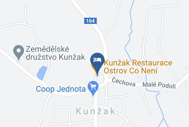 Jindrichuv Hradec - Penzion Lisola Maps