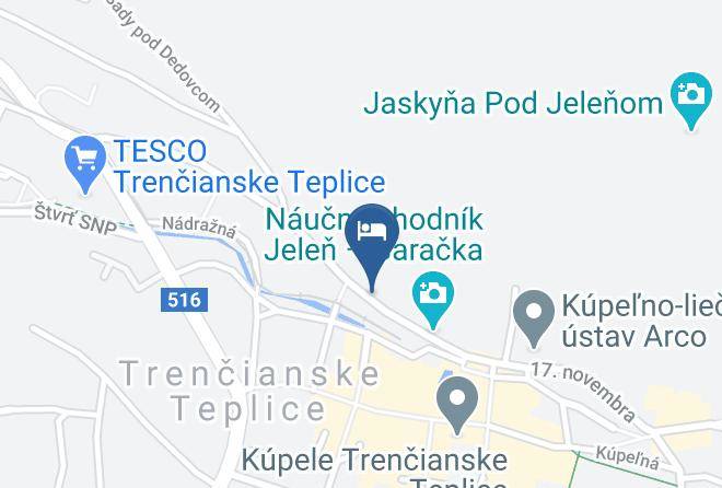 Trencin - Penzion Livia Maps