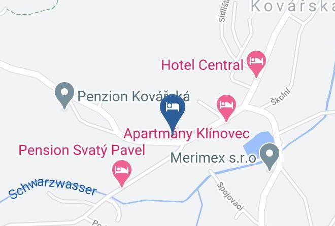 Chomutov - Penzion Lucie Maps