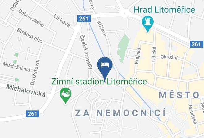 Litomerice - Penzion Macha Maps