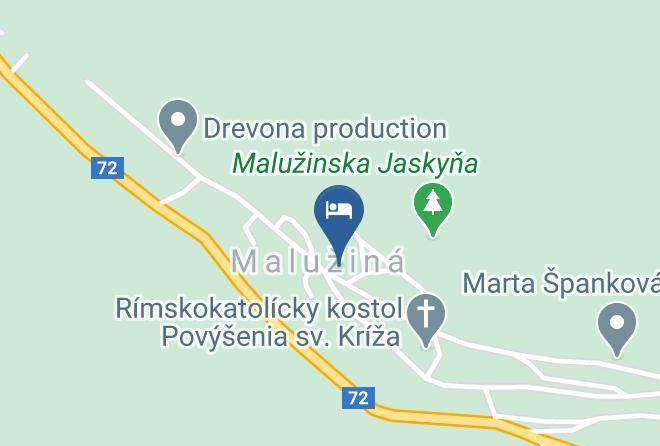 Liptovsky Mikulas - Penzion Maluzina Maps