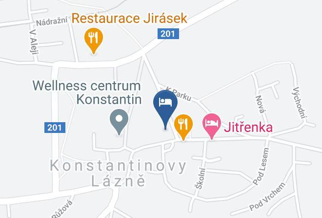 Tachov - Penzion Manes Maps