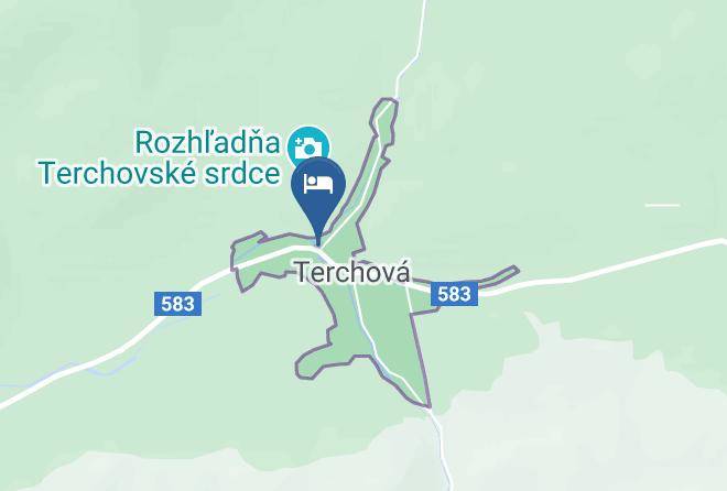 Terchova - Penzion Mantana Maps