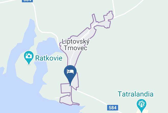 Liptovsky Mikulas - Penzion Mara Maps