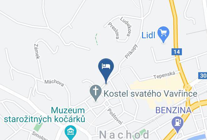 Nachod - Penzion Marc Opolo Maps
