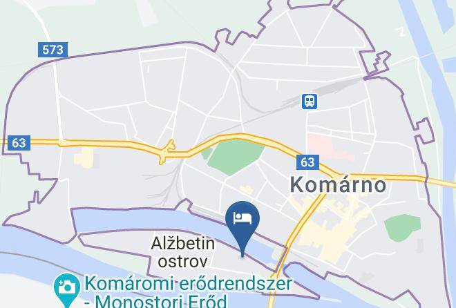 Komarno - Penzion Marcipan Maps