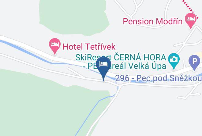Trutnov - Penzion Marienka Maps