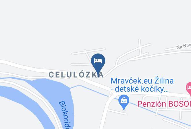 Teplicka Nad Vahom - Penzion Martinov Dvor Maps