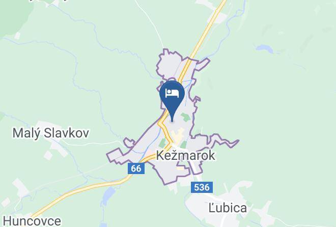 Kezmarok - Penzion Max Maps
