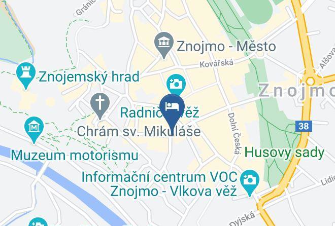 Znojmo - Penzion Maxwilliam Maps