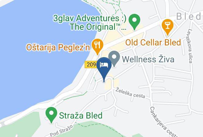 Bled - Penzion Mayer Maps