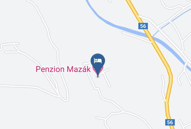 Frydek Mistek - Penzion Mazak Maps