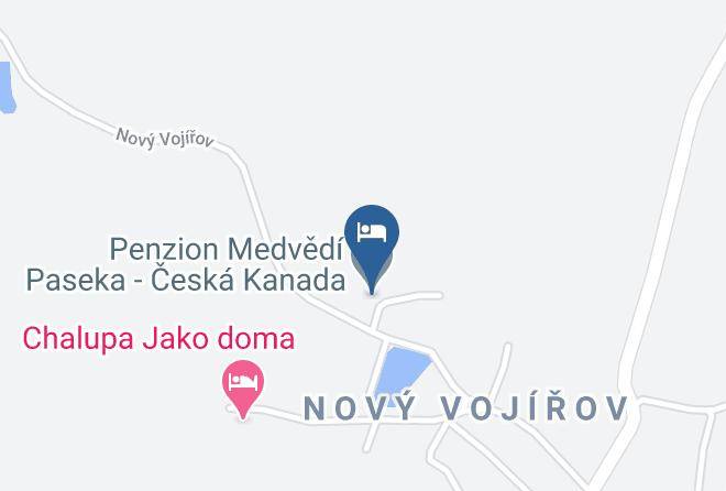 Jindrichuv Hradec - Penzion Medvedi Paseka Ceska Kanada Maps